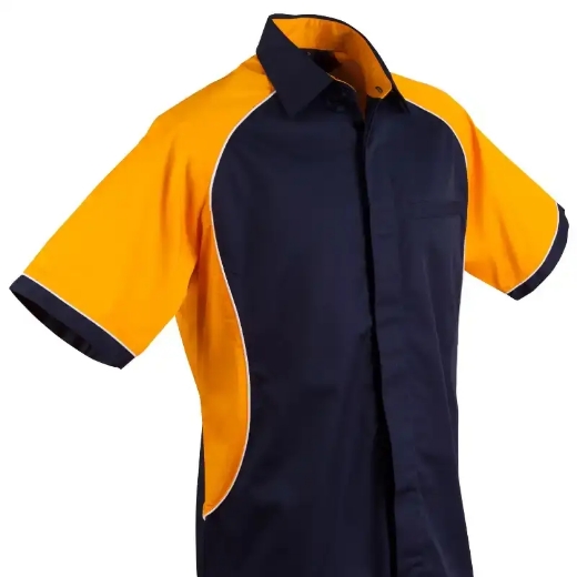 Picture of Winning Spirit, Mens Tri-Colour Contrast Shirt